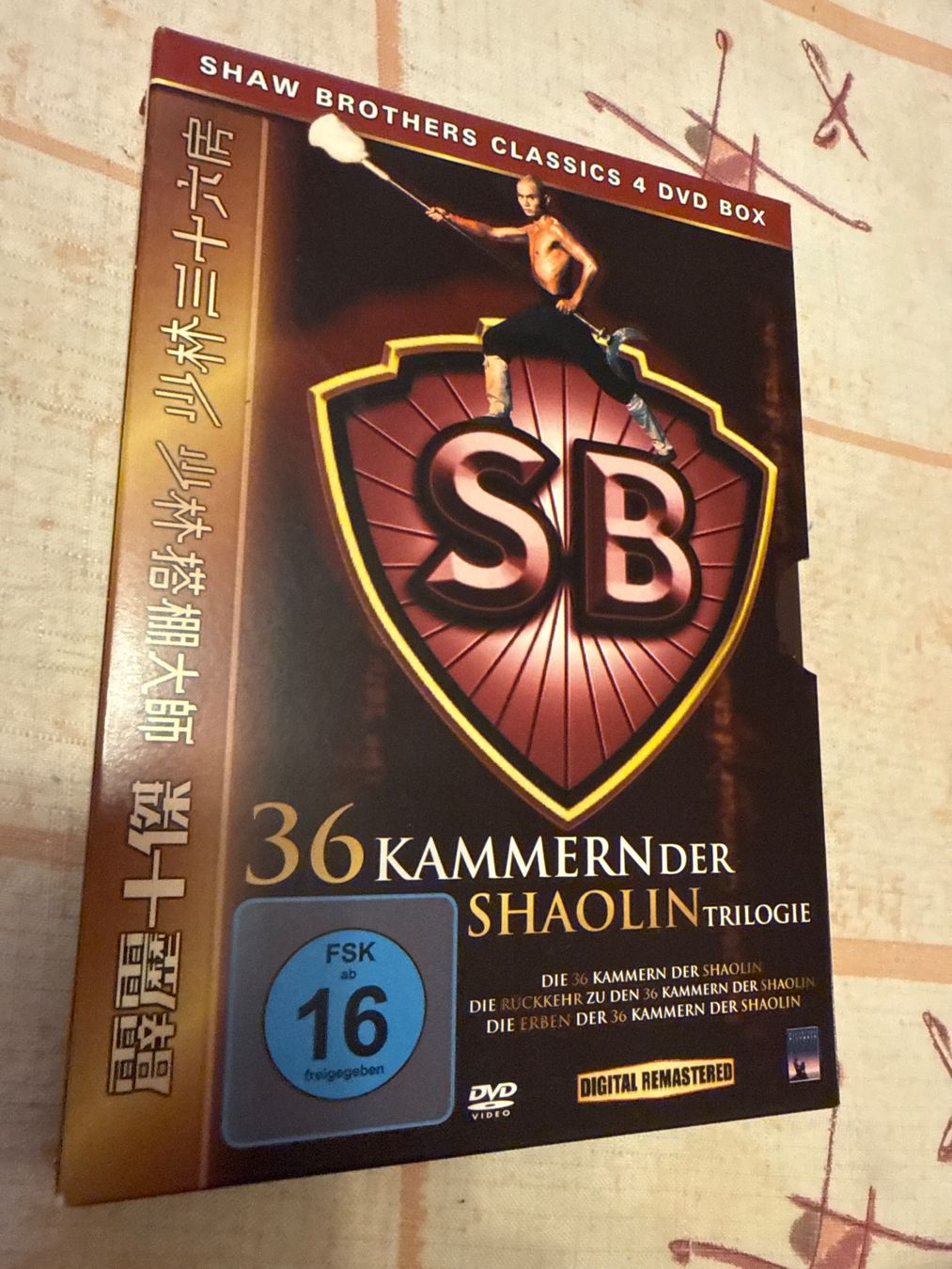 Tous les DVDs: Shaw Brothers 36 Kammern der Shaolin Trilogie Box – D'occasion à Schaffhausen par D-MAC
