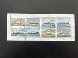 Island 1991 - Mi-Nr. 753-756 Kleinbogen  Erstag (A1042)