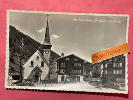 7673 Biel ( Wallis) Dorfplatz und Kirche