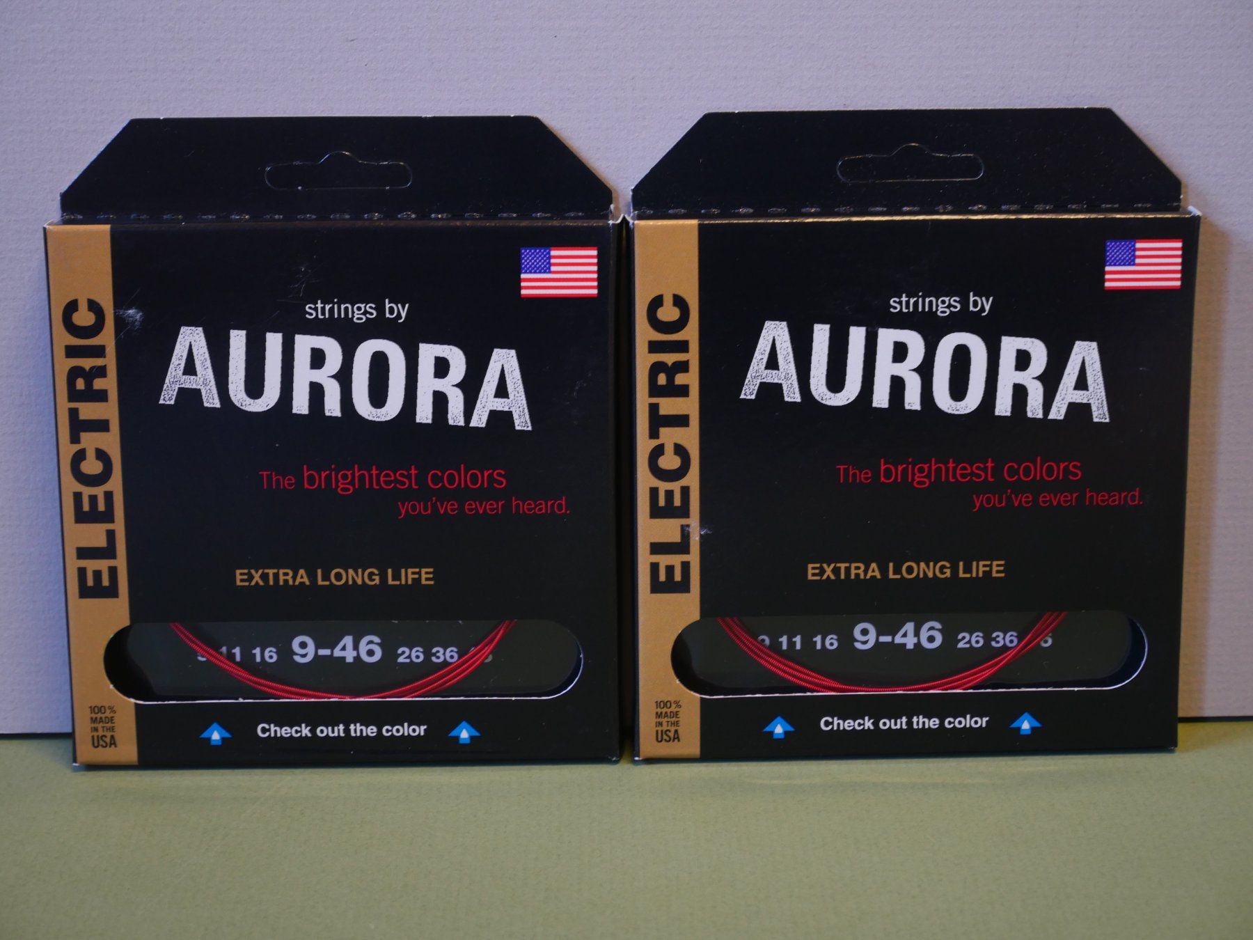 Strumenti musicali: Aurora Strings - 9 46 - Doppelpack - Rot – Nuovo e nell'imballaggio originale da Grimisuat venduto da Valmonmusic