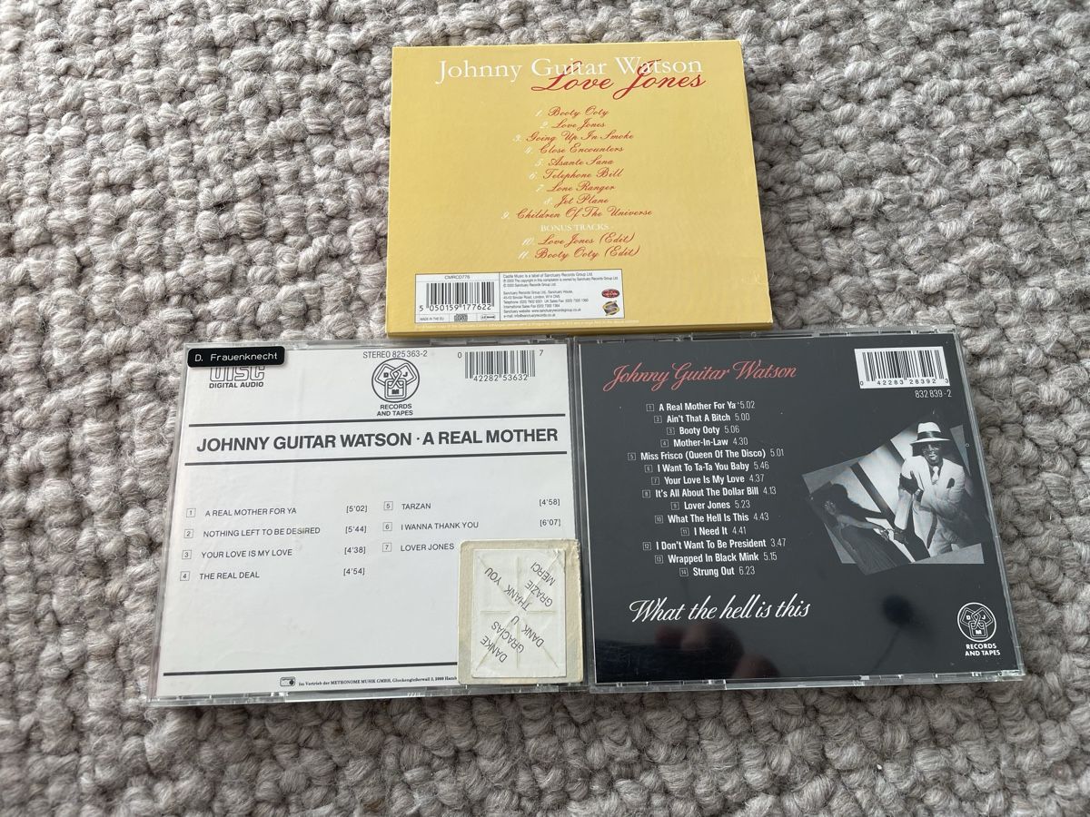 CD: 3x Johnny Guitar Watson – Nuovo (secondo la descrizione) da Reinach AG venduto da trigger7811 2