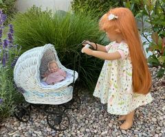 WUNDERSCHÖNE SILVIA NATTERER PUPPE