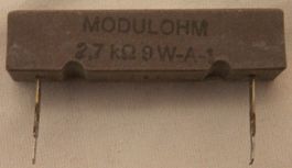 10x résistances 9W 2k7 ohm