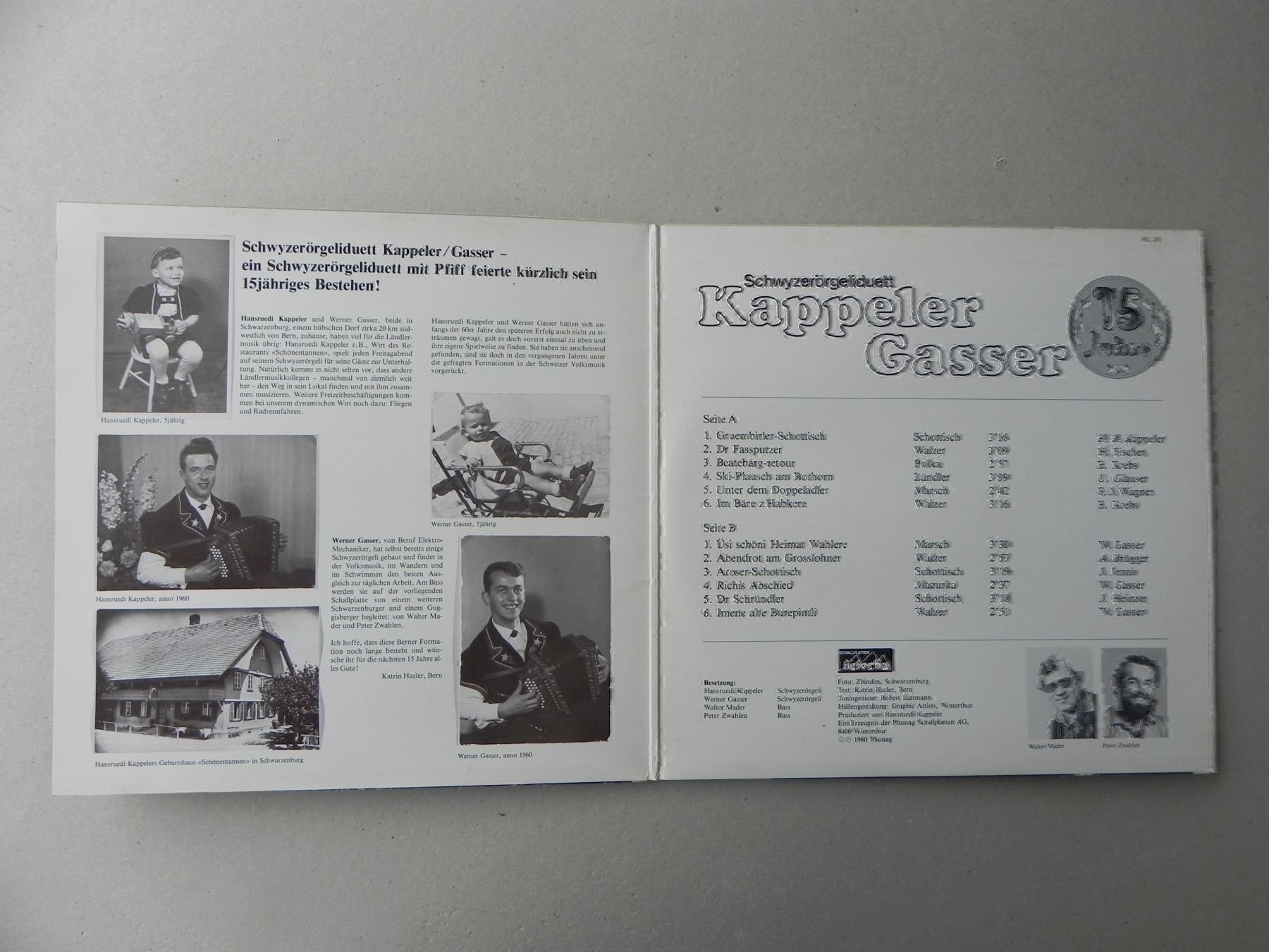 Dischi in vinile: Volksmusik LP Kapelle Kappeler Gasser – Usato da Siebnen venduto da krimsie 2