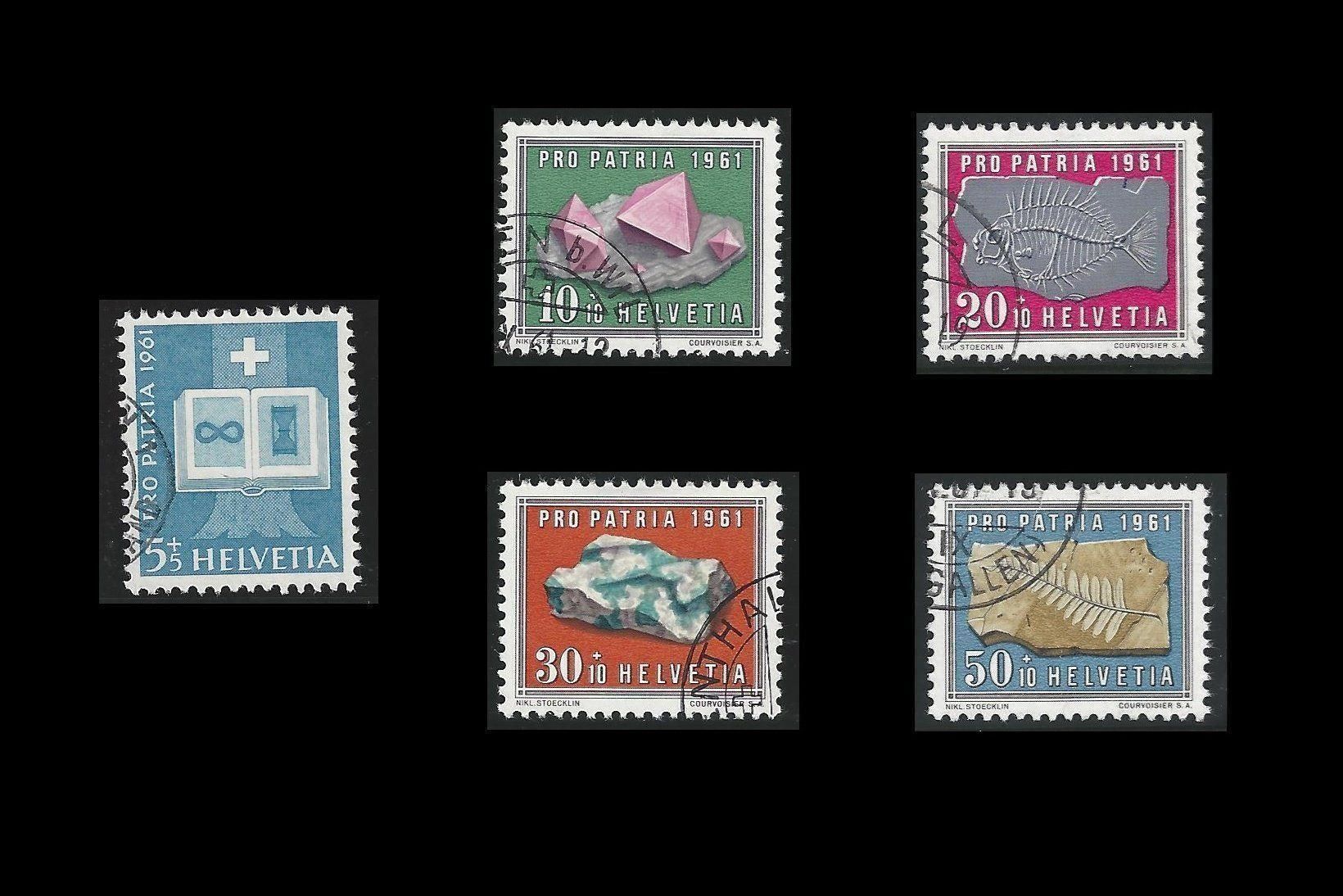 Tutti i francobolli: Pro Patria 1961, sauber gestempelt – Usato da Baar venduto da W47