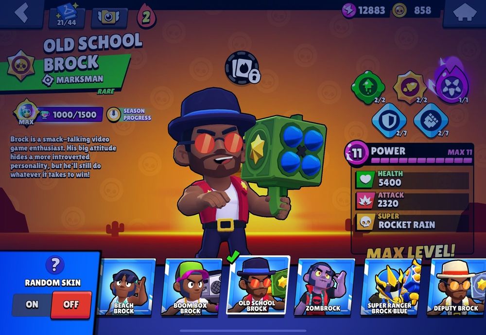 Brawl Stars Account -43x R35 - 69 Maxed - Rarest Skins (Neu und ...