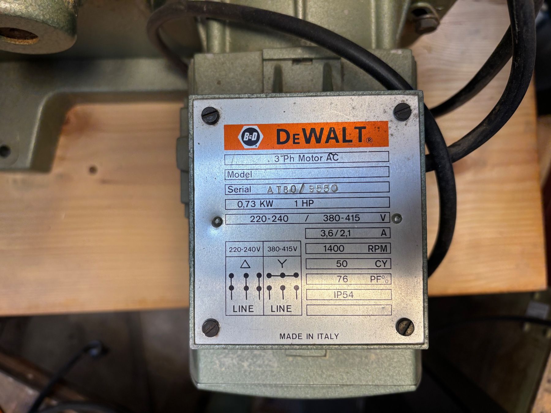 Dewalt Seghe: Bandsäge DeWalt Modell BS/1310 mit Anweisung+Parallelanschl. – Usato da Winterthur venduto da ReUse_Baumarkt 7