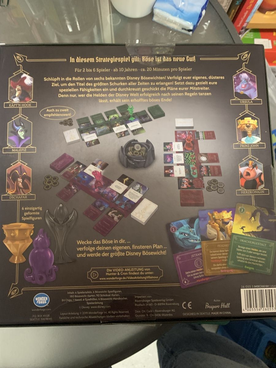 Ravensburger Giochi: Disney villainous – Usato da Zug venduto da Starkeente 2