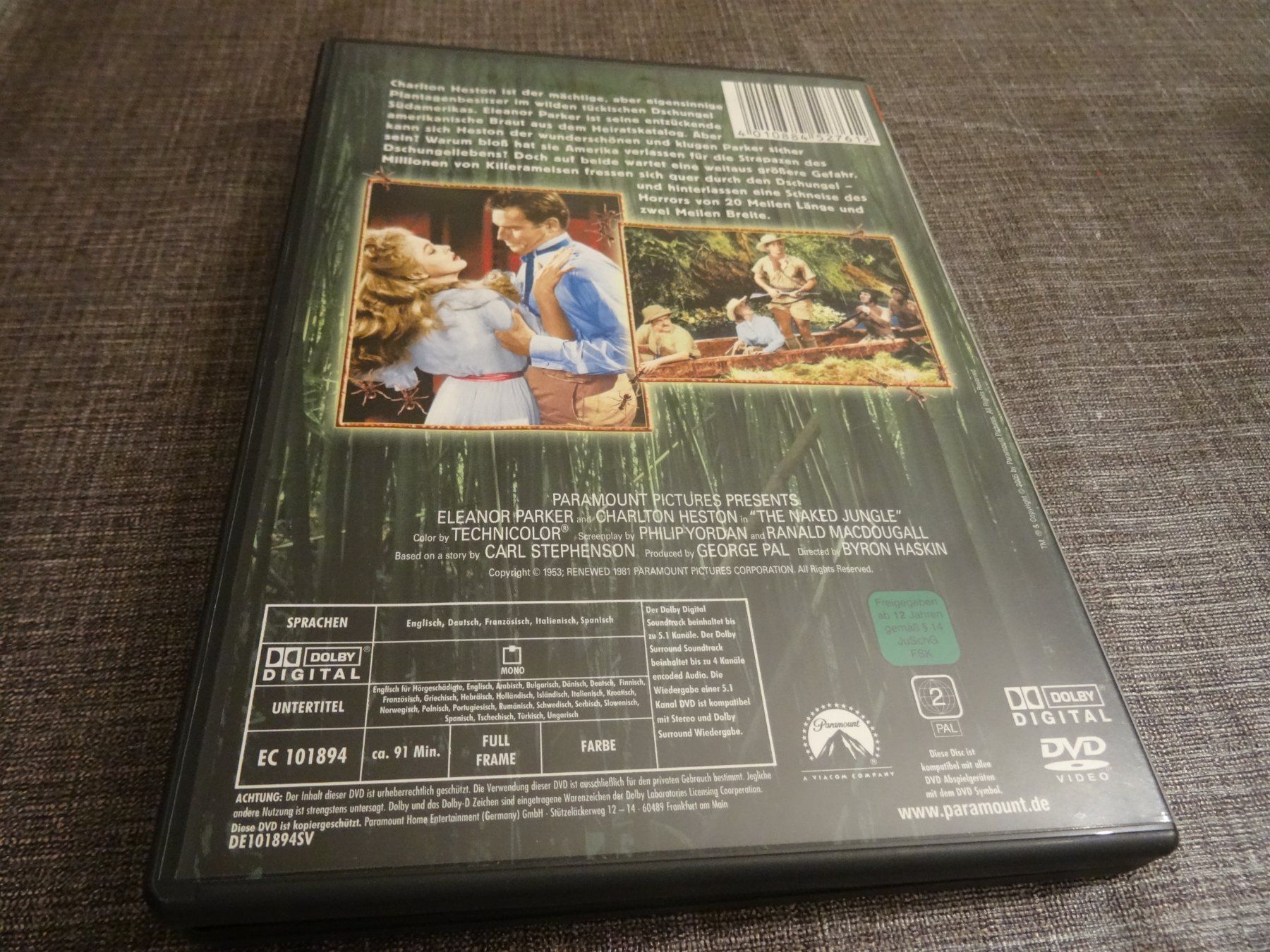 Tutti i DVDs: Der Nackte Dschungel DVD Charlton Heston – Usato da Olten venduto da Disc-Verkauf 2