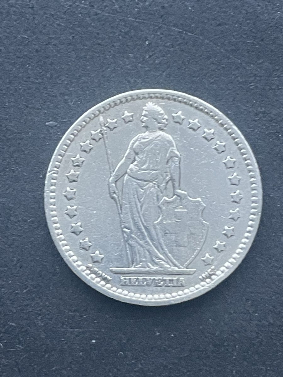 Alle Münzen: 1.- Silber CH Jahr 1914 – Gebraucht aus Meierskappel von Hala03 3