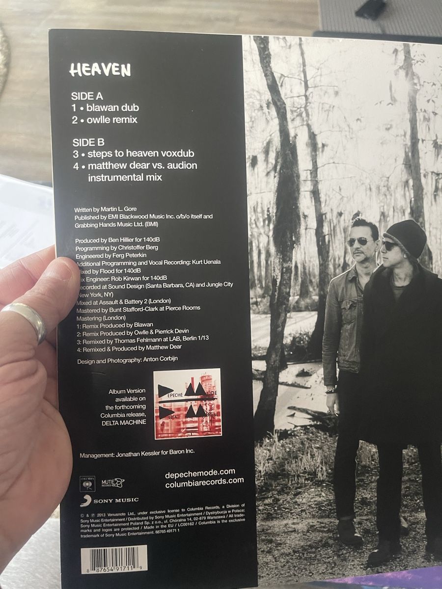 Dischi in vinile: Depeche Mode / Heaven – Nuovo (secondo la descrizione) da Dagmersellen venduto da stonefinger 1