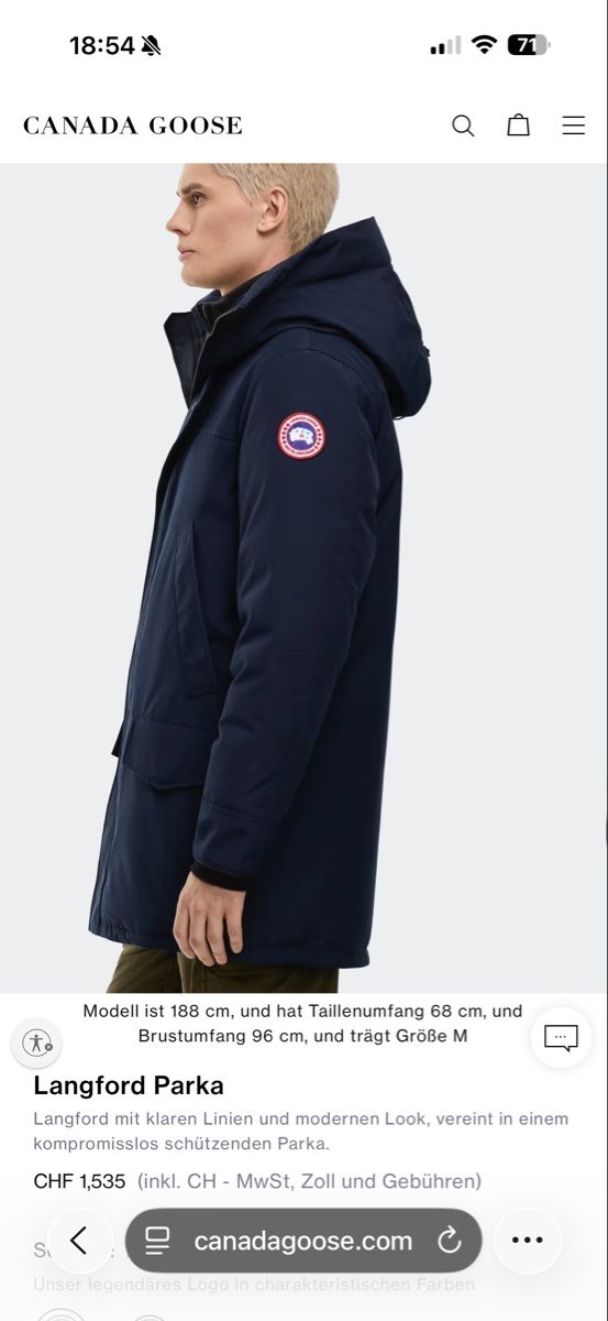 Canada Goose Giacche: CANADA GOOSE - Langford Parka – Nuovo (secondo la descrizione) da Mühlethurnen venduto da Aendu1984 1