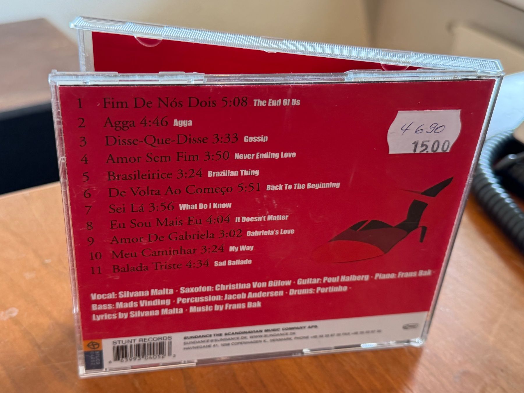 CDs: Silvana Malta & Frans Bak - Bossa Nuts - KA02AS – D'occasion à Küsnacht ZH par JazzRecords 1