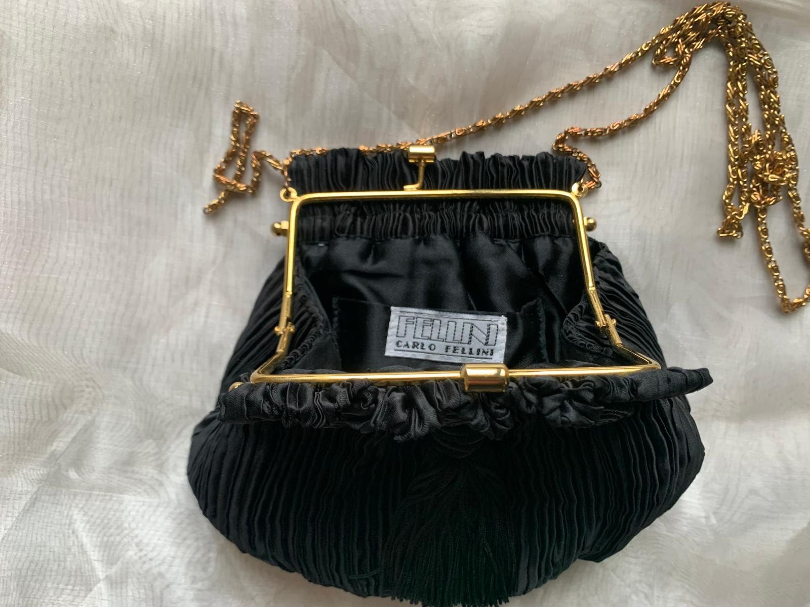 Borse da donna: Abend Handtasche Carlo Fellini Satin – Usato da Grossdietwil venduto da fab_8bdy 5