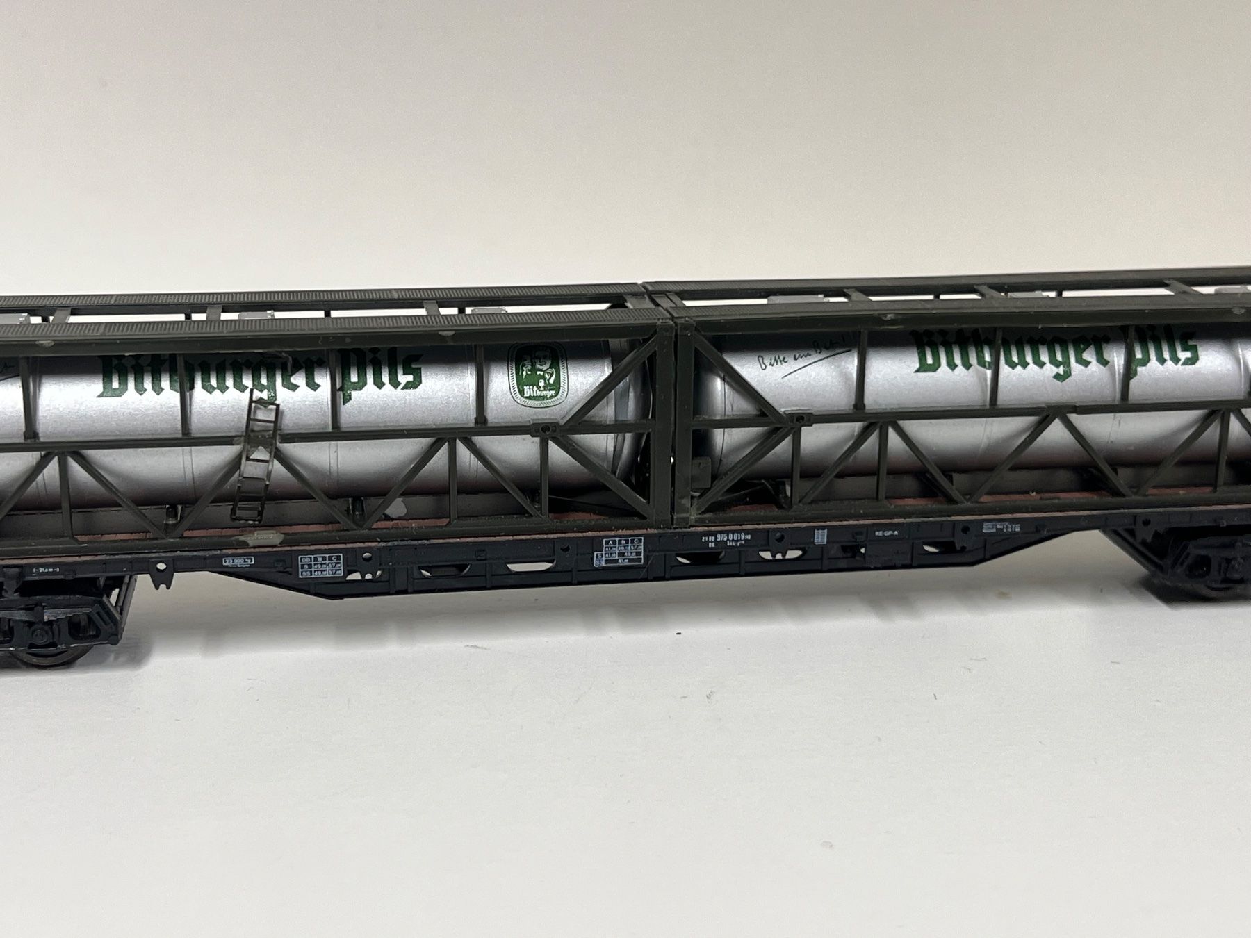 Roco Modellini di ferrovie: Roco Bitburger Pils DB  H0 AC – Usato da Neuenhof venduto da ludovicco 1