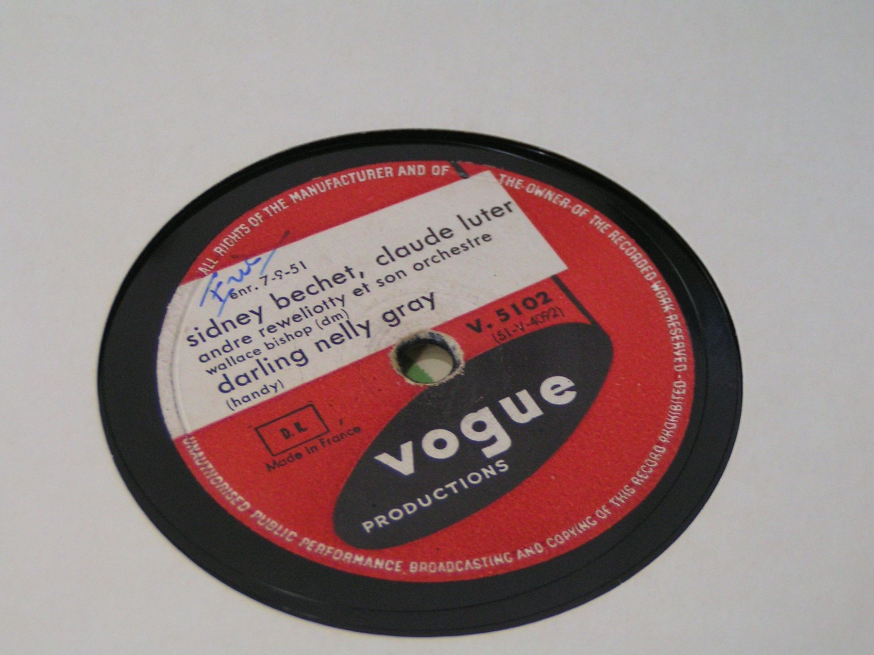 Vinyles: DISQUES 78 TOURS – D'occasion à Lausanne par Leag 3