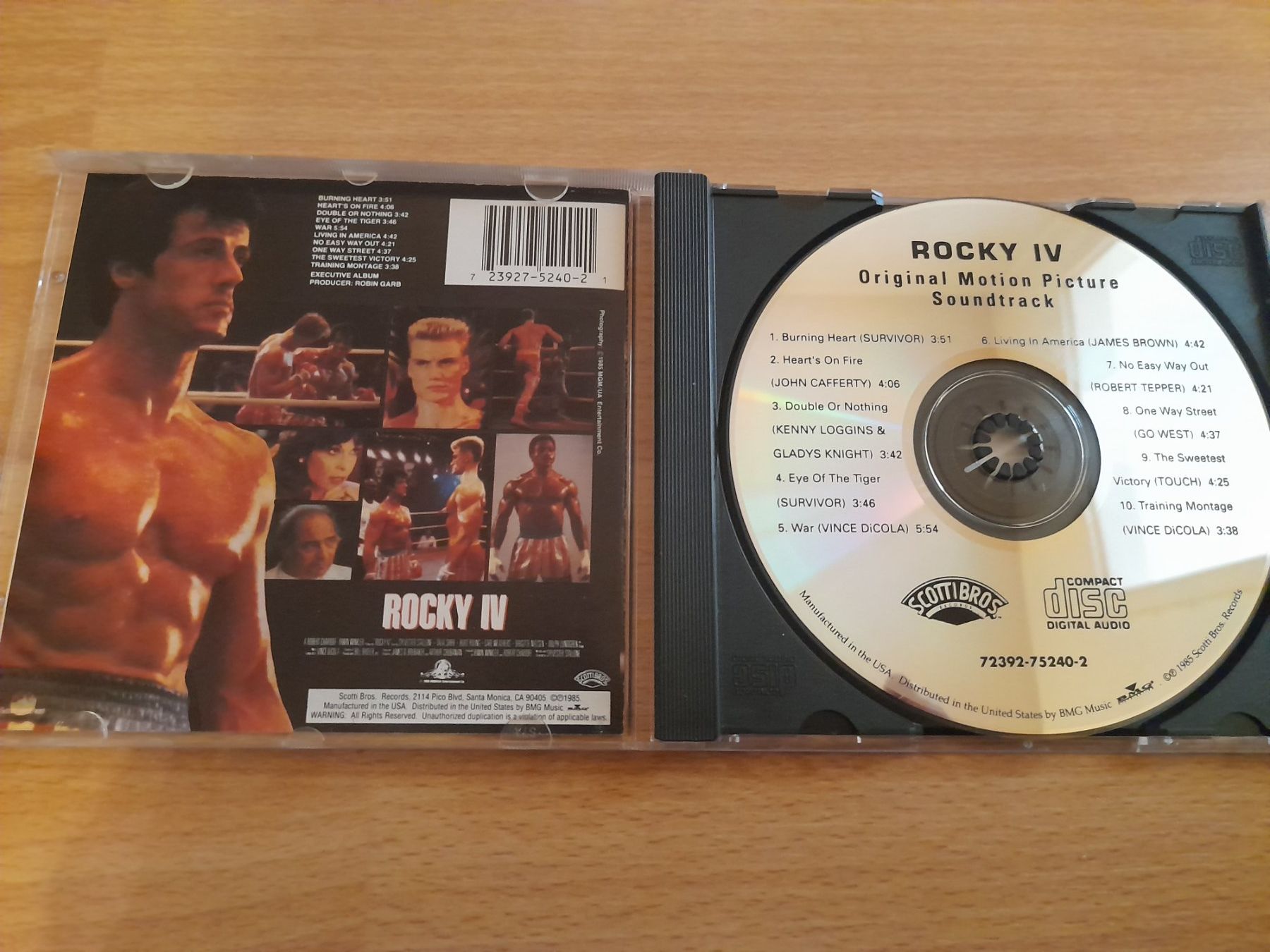 CDs: Rocky IV Soundtrack CD – Gebraucht aus Lustmühle von chevi03 2