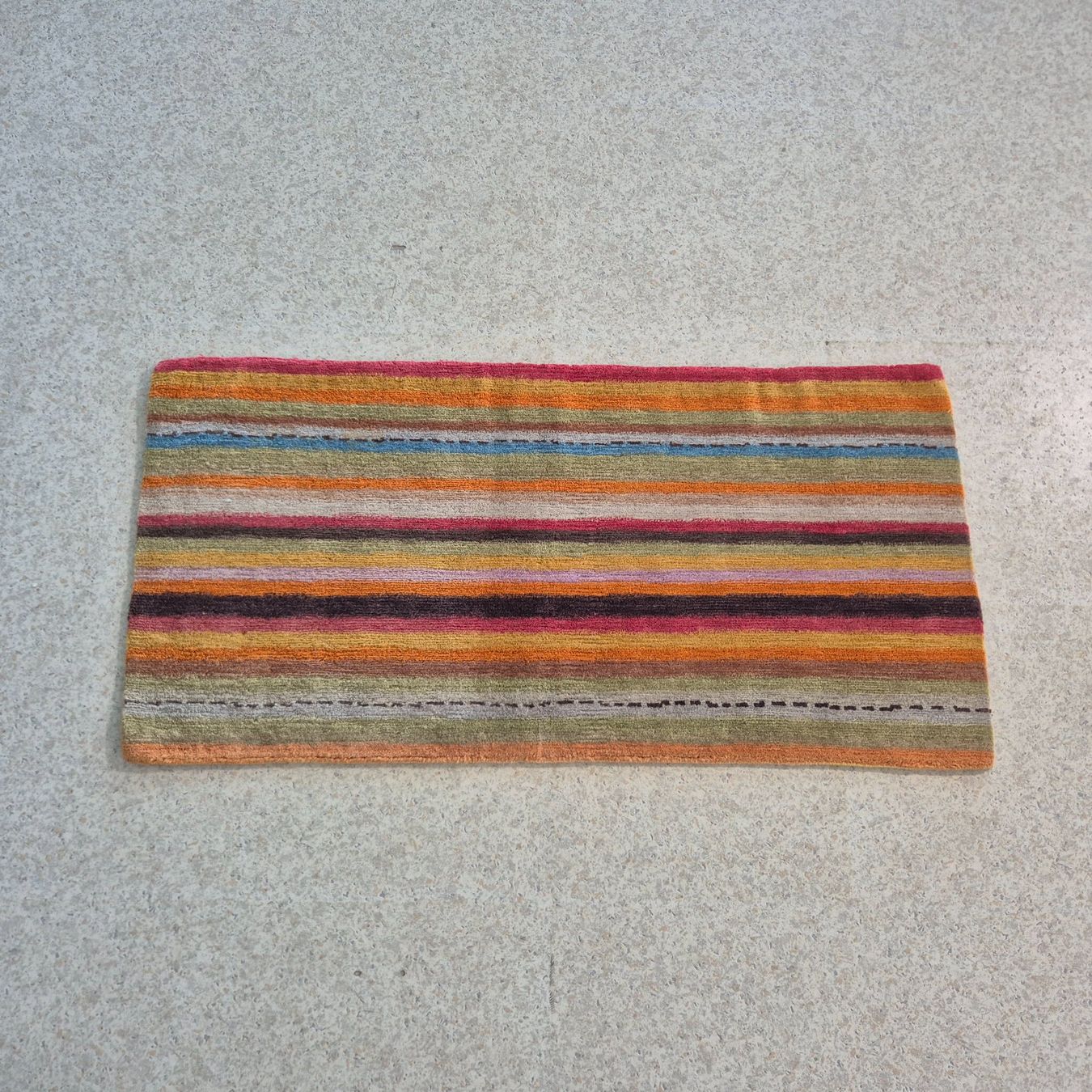 Tappeti: 70s Carpet Teppich Läufer gestreift 118x58cm – Usato da Nottwil venduto da Wondewa-Shop 8