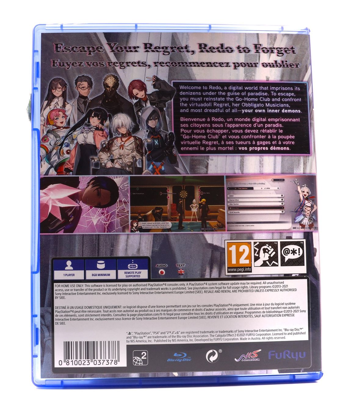 Jeux: The Caligula Effect 2 - PS4 – D'occasion à Paudex par dindeboy 1
