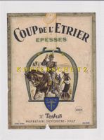 Etikette für Wein - Epesses "Coup de l'Étrier" /bd