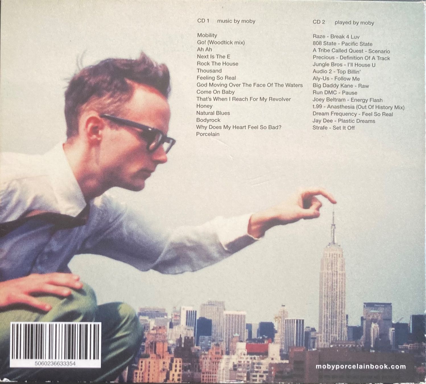 CD: MOBY - MUSIC FROM PORCELAIN – Usato da Poliez-Pittet venduto da Newtown-Records 1
