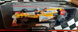 Renault R29 Fernando Alonso F1 mit Autogramm Minichamps 1:18