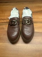 Damen Loafer braun Leder Grösse36 guter Zustand
