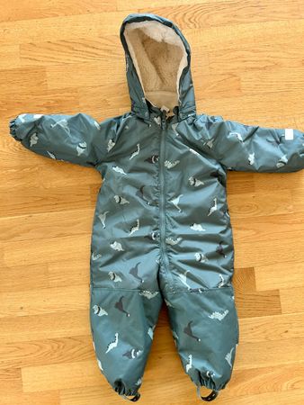 H&M Baby Schneeanzug Gr. 92 🦖 NEU / ungetragen