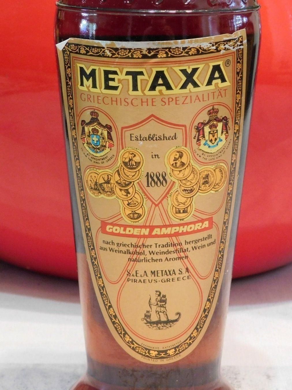 Bevande alcoliche: METAXA AMPHORA 7 STARS 1980s – Nuovo (secondo la descrizione) da Emmenbrücke venduto da Ulisse-22 1