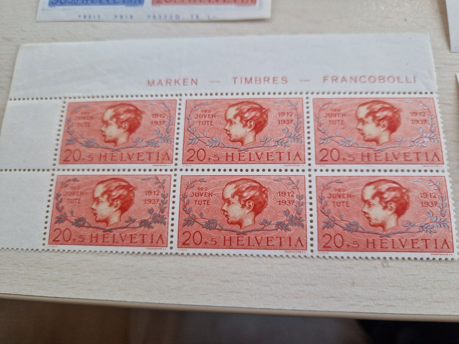 Alle Briefmarken: PJ Lot 1937, ab 1.- – Gebraucht aus Burgdorf von Glossy01 4