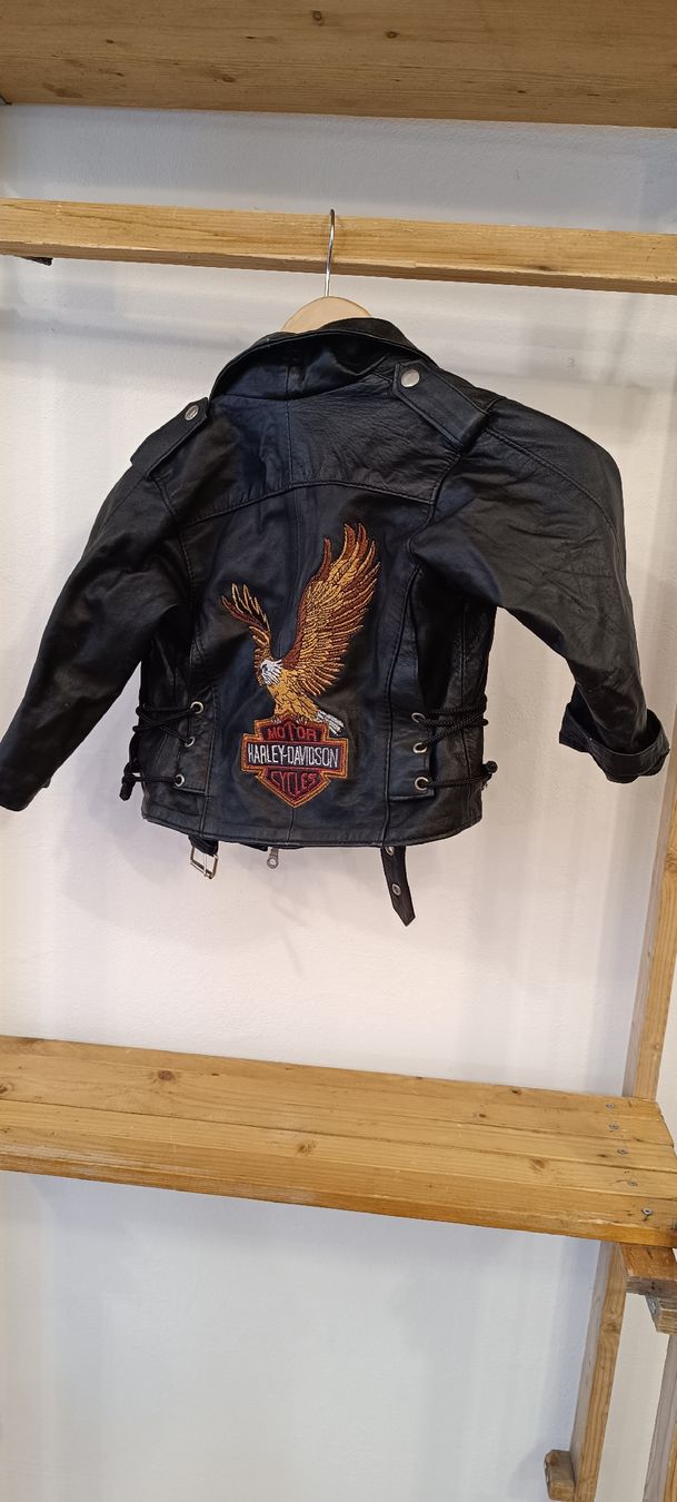 Harley-Davidson Vestes & Manteaux: Bikerjacke Kleinkind Harley Davidson  – D'occasion à Kienberg par Shoppingdinge 1