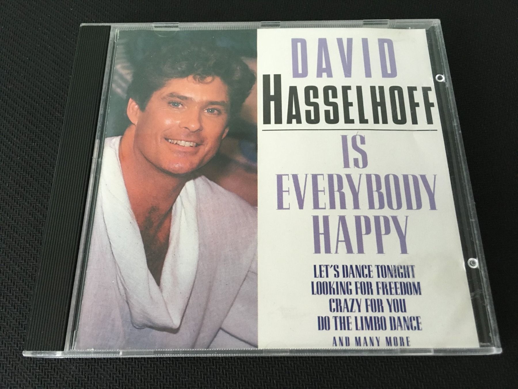 CD: David Hasselhoff - Is everybody happy -CD- – Usato da St.Gallen venduto da MedienJoe