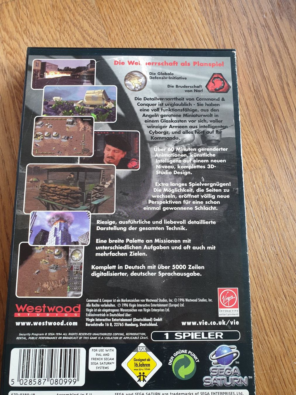 Giochi: Command & Conquer Tiberiumkonflikt Sega Saturn – Usato da Rain venduto da Rou_z26r 1