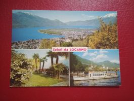 Locarno Tessin mehrbildrig mit Schiff (955)