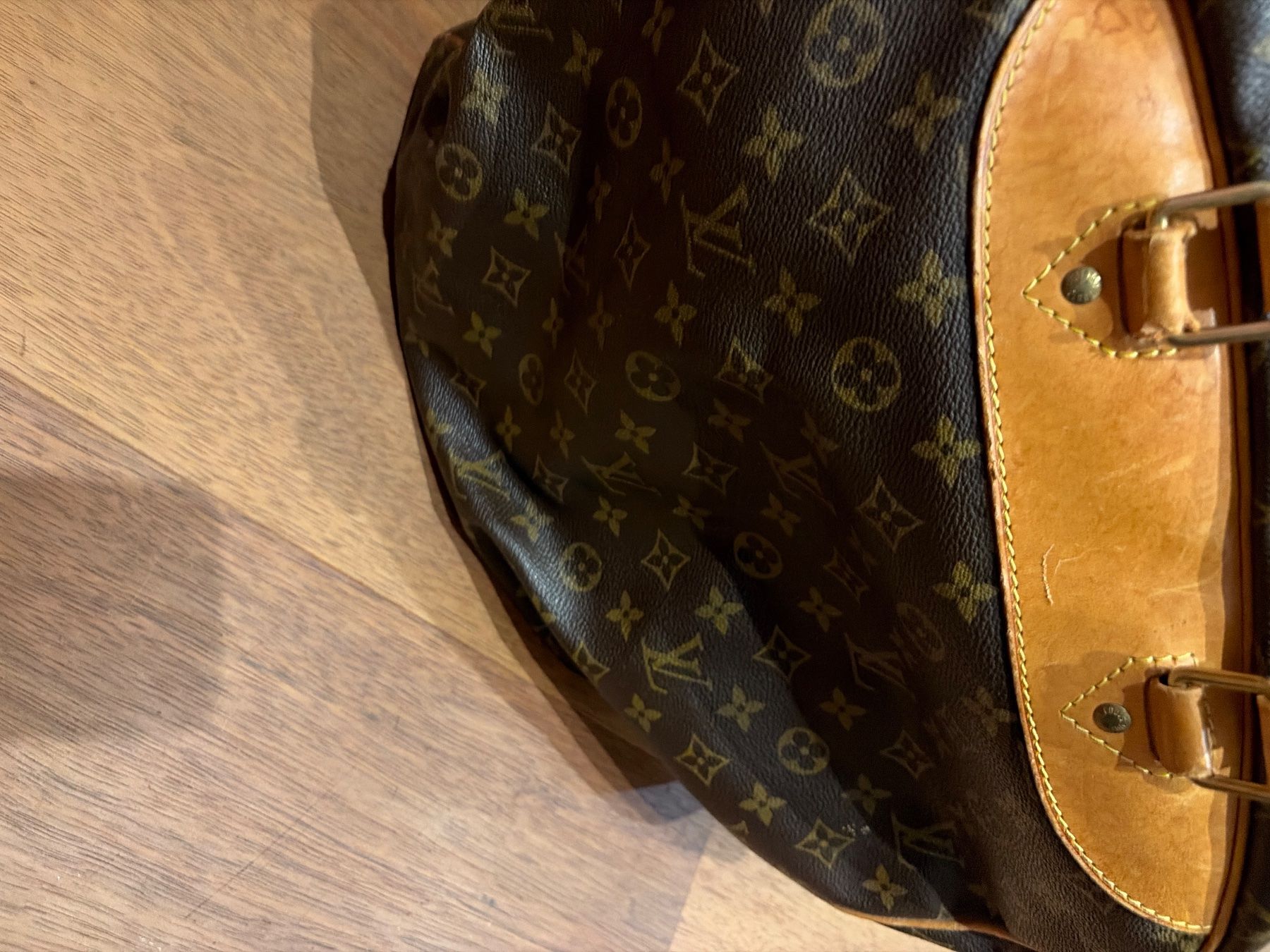 Louis Vuitton Taschen: Louis Vuitton Keepall Reisetasche Monogram Canvas Braunes... – Gebraucht aus Merlischachen von Blumenhaus16 2