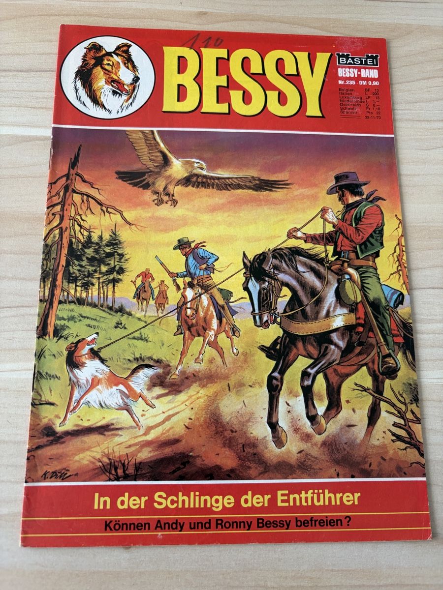 Fumetti: Bessy Bastei 1.Auflage Heft 235 – Usato da Kehrsatz venduto da Raboy