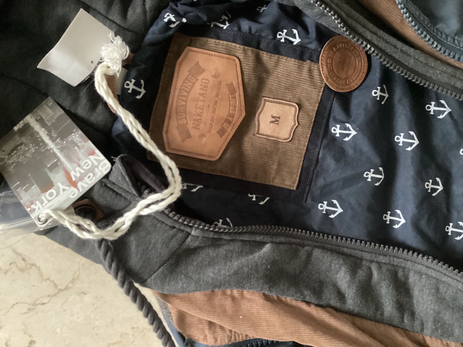 Naketano Jacken: Herren Naketano Übergangsjacke Jacke – Neu (gemäss Beschreibung) aus Flüelen von ne08 4
