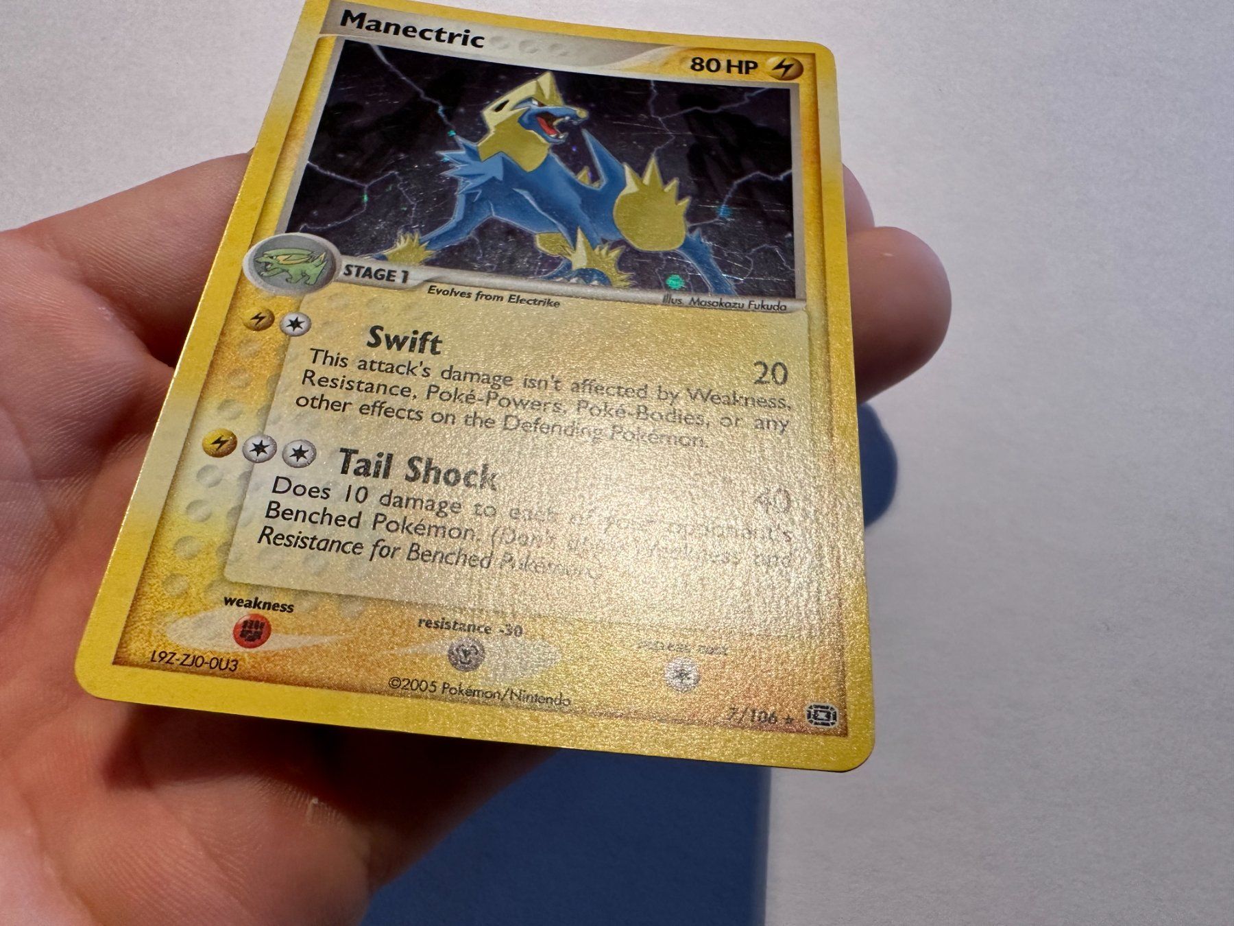 Pokémon Carte collezionabili: Manectric holo Ex Emerald EN – Nuovo (secondo la descrizione) da Hagendorn venduto da Pokecollectorch 1