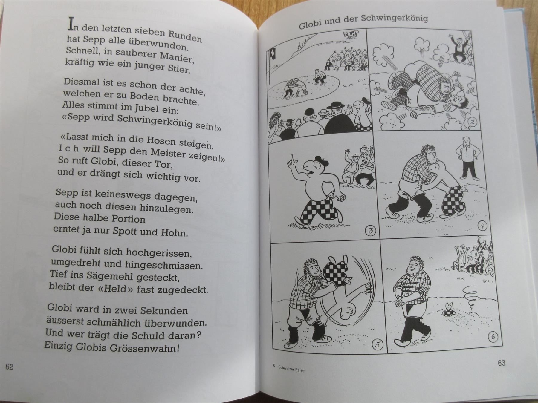 Libri: Globis abenteuerliche Schweizer Reise, 1997 – Usato da Binningen venduto da Oldfashion 6