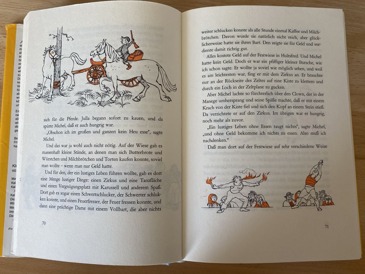 Libri: Immer dieser Michel - Astrid Lindgren – Usato da Schwarzenburg venduto da Michellu 7