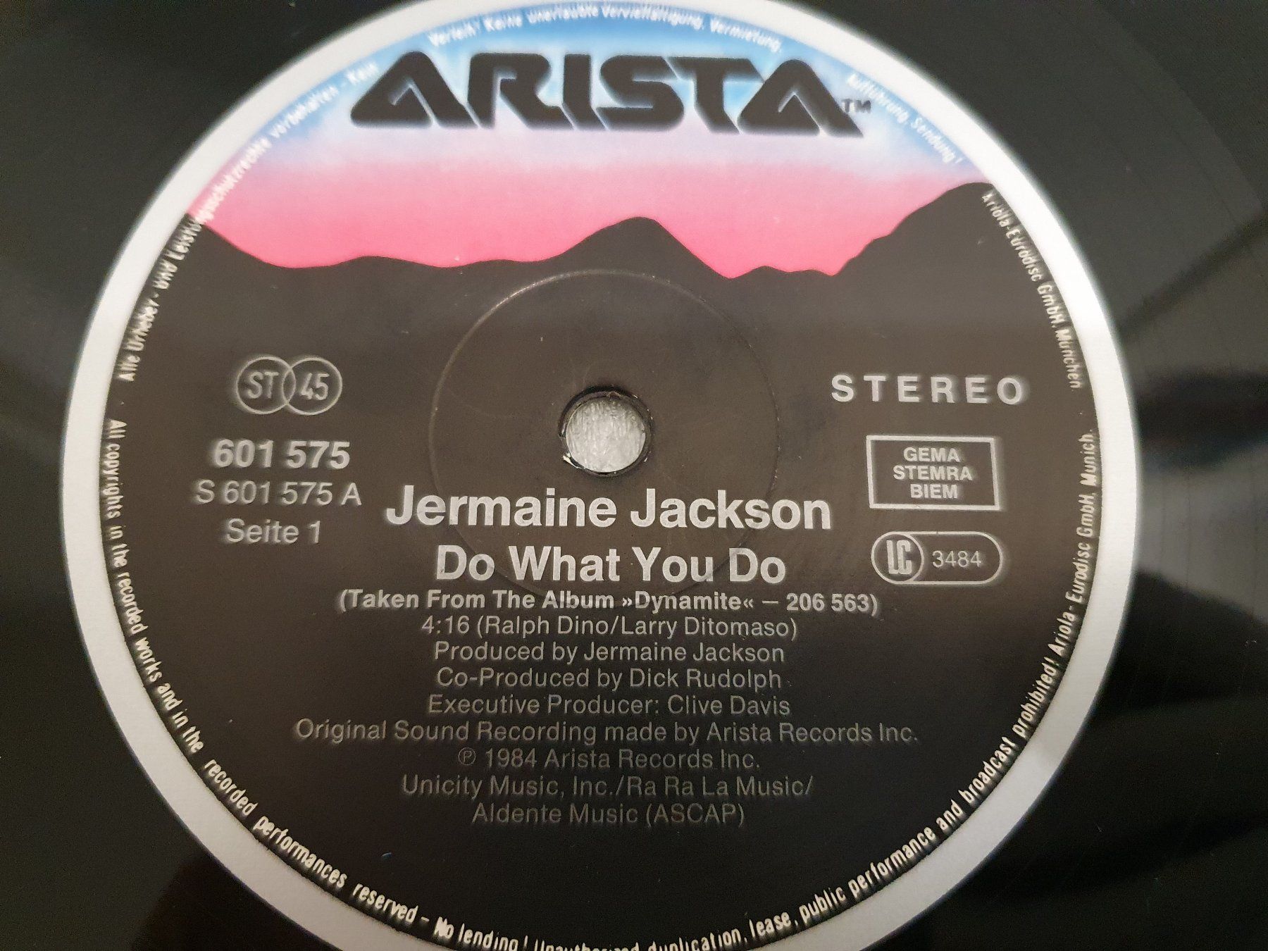 Dischi in vinile: Jermaine Jackson – Do What You Do – Usato da Uster venduto da Vinyl-Leidenschaft 3