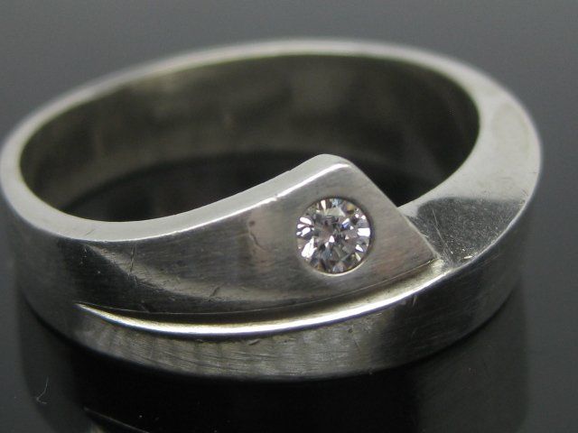 Anelli: Silber Ring 925 + MP Zirkonia / Gr. 58 – Usato da Ermatingen venduto da Decovin 4