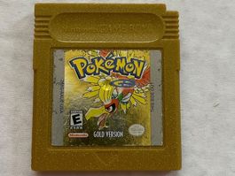 Pokémon Gold / Gold Version GameBoy - geht auch im GBA PAL