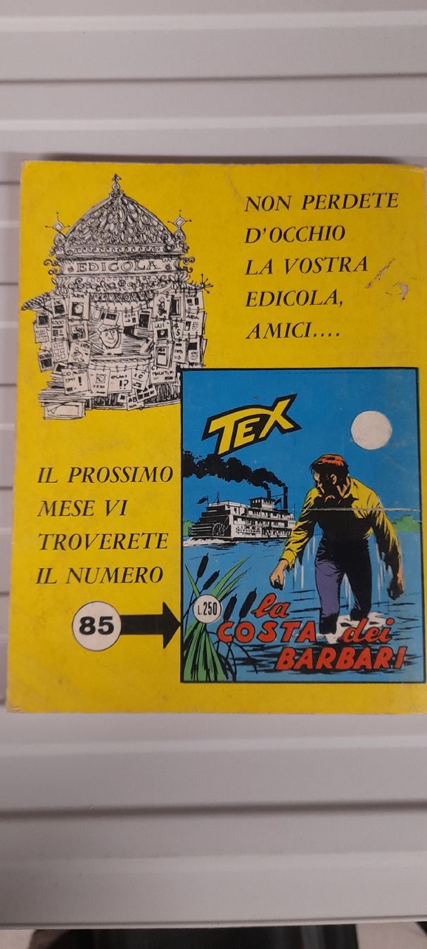 Fumetti: Fumetti-comics:Tex n.84 tre stelle – Usato da Bodio TI venduto da djsep61 1