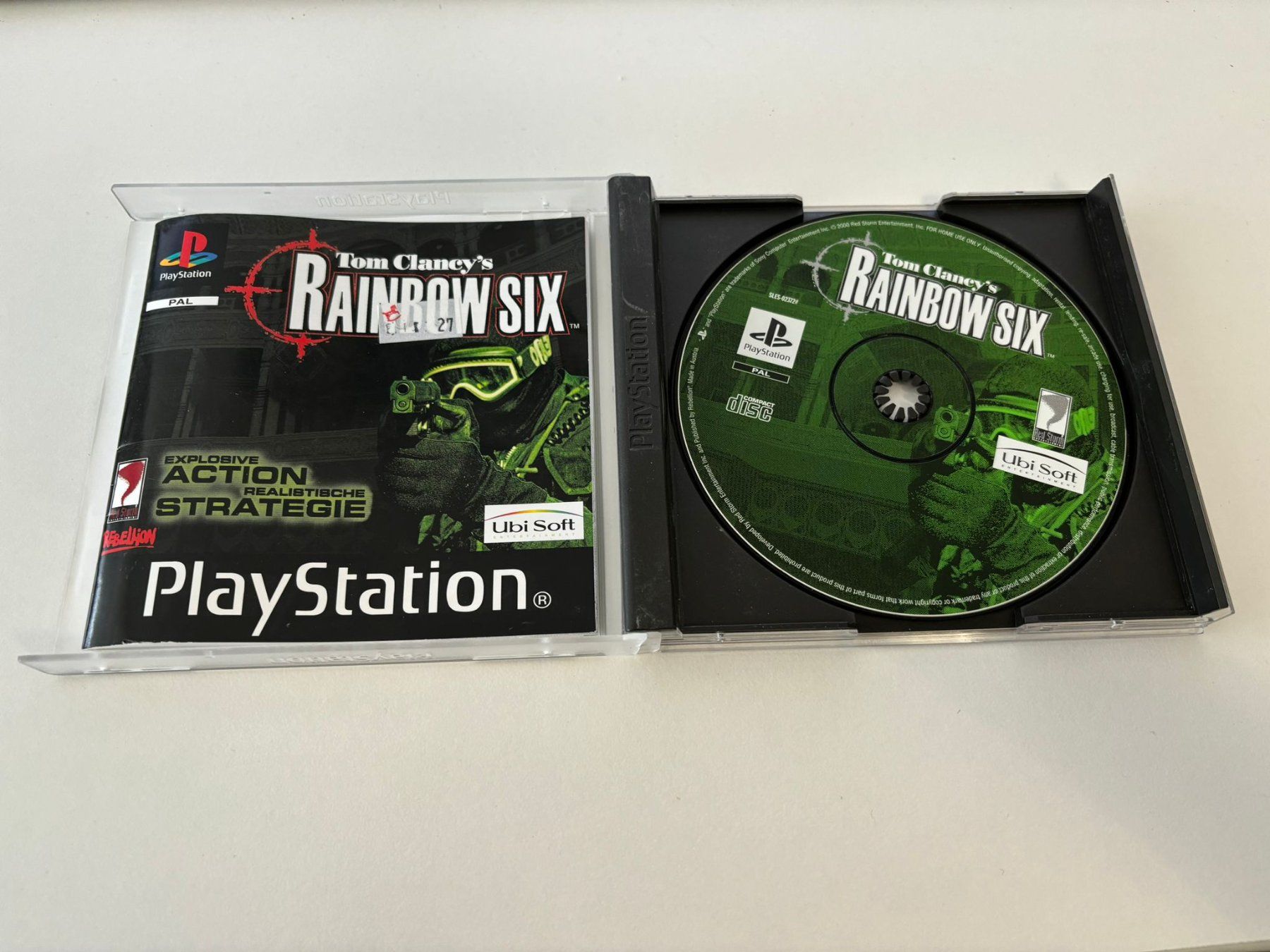 Spiele: Tom Clancy's Rainbow Six (PS1) – Gebraucht aus Herisau von Seyashop1 1
