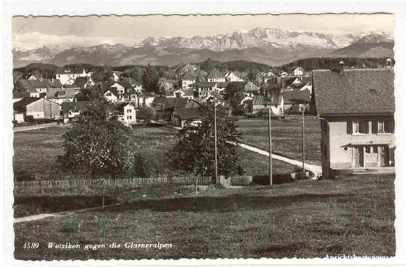Cartoline postali: Wetzikon + 1947 (667) – Usato da Emmenbrücke venduto da teestube