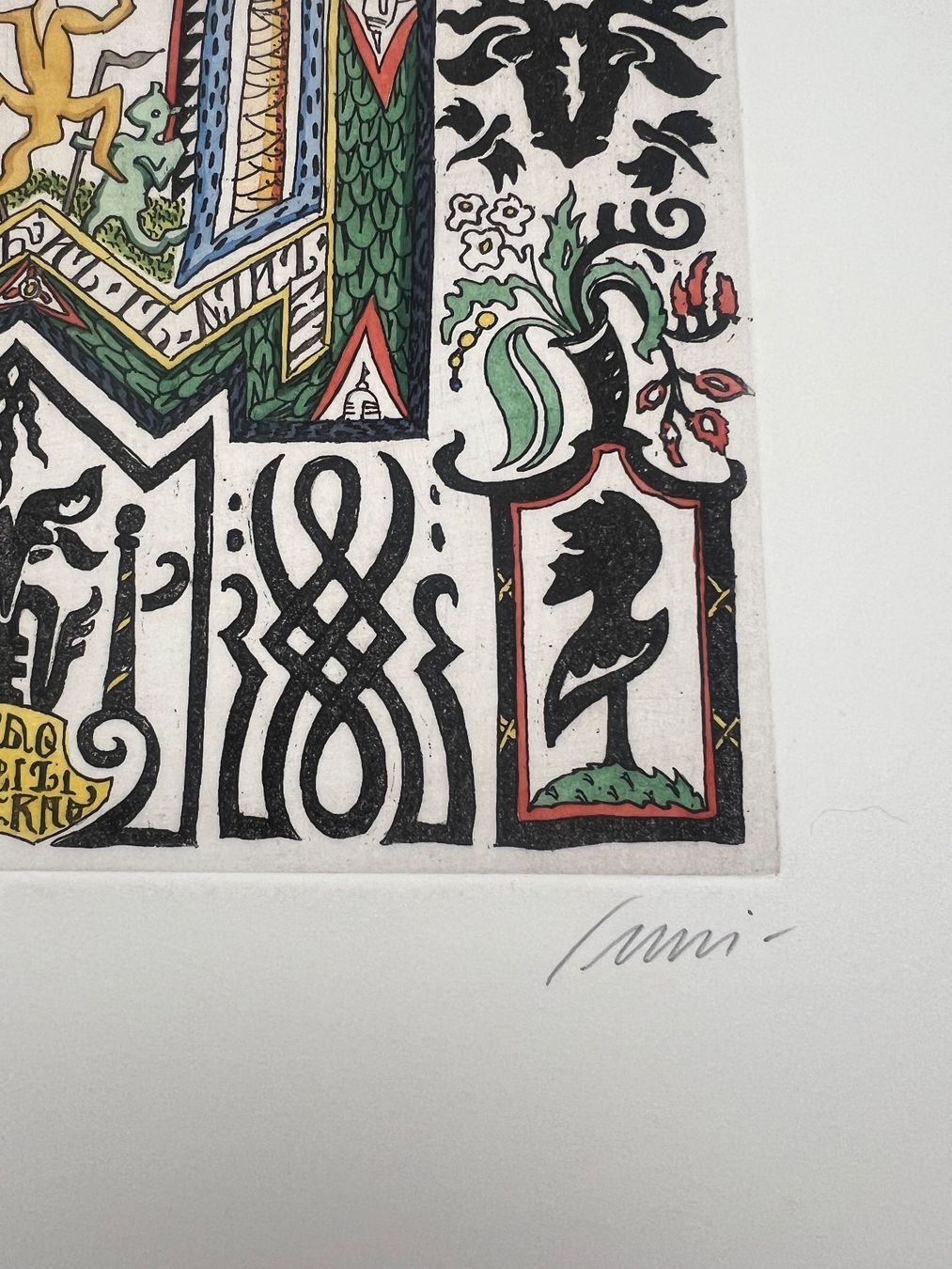Grafiken & Lithographien: Jürg Feusi, handsigniert und nummeriert – Gebraucht aus Rain von Pic-Ass 3