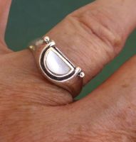 Ring 925 Silber mit Perlmutter