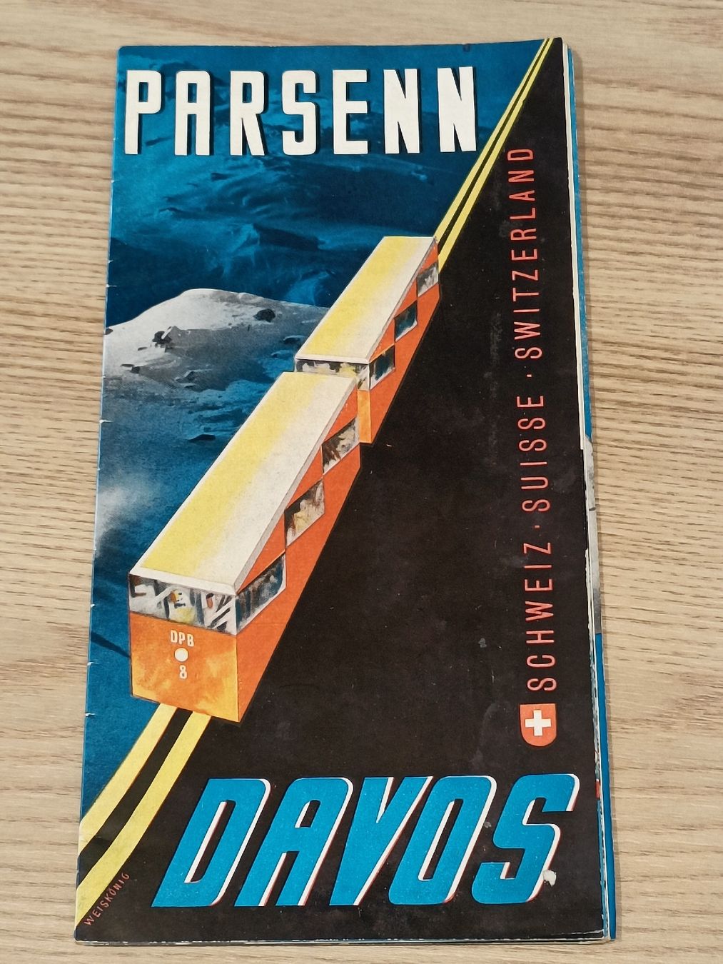 Documenti: Prospekt / Parsenn Davos - Ausgabe ca. 1930 – Usato da Brugg AG venduto da Ente015