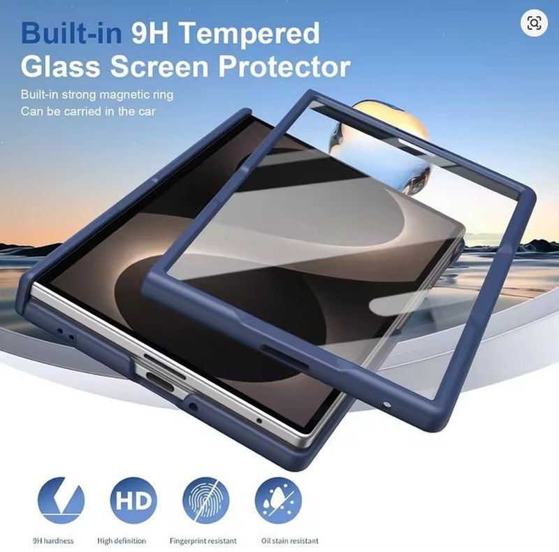 Samsung Coques & Protection écran: Samsung Z Fold 8 case blue "hardglas" – Neuf avec emballage d'origine à Epalinges par swissexpert